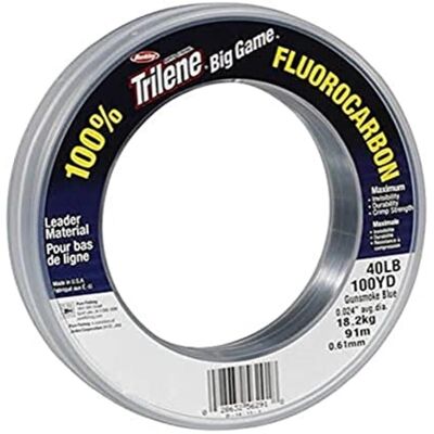Berkley Big Game Fluorocarbone - 90m - Ligne de pêche Berkley Big Game Fluorocarbone - 90m - Ligne de pêche