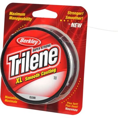 Berkley Trilene Xl New - Fil de Pêche - 0,220 mm - Publicité Berkley Trilene Xl New - Fil de Pêche - 0,220 mm - Publicité