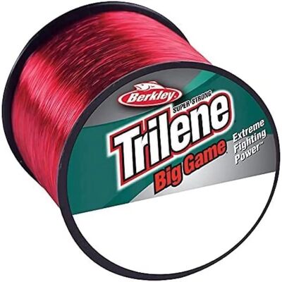 Berkley Trilene Big Game 600M Red Fishing Line - Monofilament Berkley Trilene Big Game 600M Red Fishing Line - Monofilament