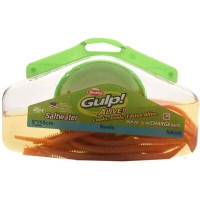 Berkley Gulp! Alive Néréis Camo - Appât de Pêche - Publicité Berkley Gulp! Alive Néréis Camo - Appât de Pêche - Publicité