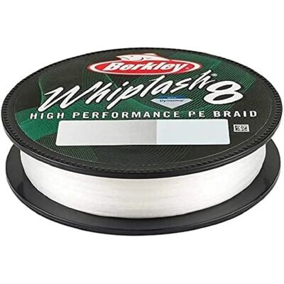 Berkley Whiplash 8 Weiß 150m - Geflochtene Angelschnur Berkley Whiplash 8 Weiß 150m - Geflochtene Angelschnur