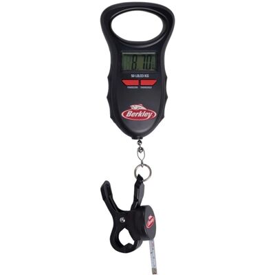 Báscula digital Berkley - 50 lb, cinta métrica, 23 kg máx. Báscula digital Berkley - 50 lb, cinta métrica, 23 kg máx.