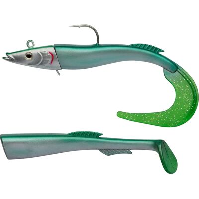 Berkley PowerBait Power Sandeel - 65g Green - Fishing Lure Berkley PowerBait Power Sandeel - 65g Green - Fishing Lure