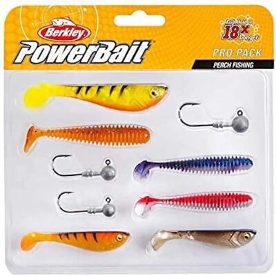Berkley PowerBait Pro Pack - Barschköder-Set - 9 Stück Berkley PowerBait Pro Pack - Barschköder-Set - 9 Stück