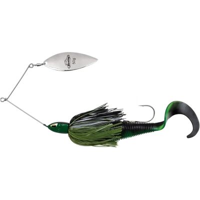 Berkley Zilla Spinnerbait 50g - Algues - Leurres pour brochet Berkley Zilla Spinnerbait 50g - Algues - Leurres pour brochet