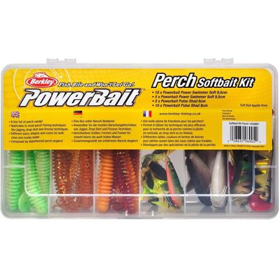 Berkley Perch Kit Soft Lure Multicolor - Mjukbetenset Berkley Perch Kit Soft Lure Multicolor - Mjukbetenset