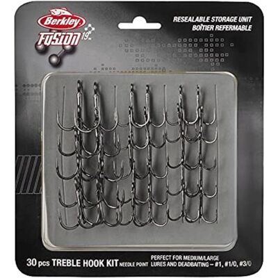 Kit de hameçons triples Fusion19 Big - Hameçons de pêche Kit de hameçons triples Fusion19 Big - Hameçons de pêche