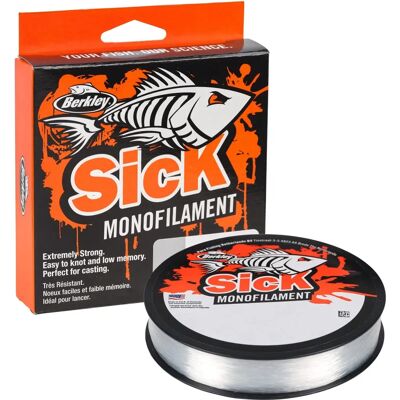 Berkley Berkley Sick Mono Clear 0,20mm - Ligne Monofilament Berkley Berkley Sick Mono Clear 0,20mm - Ligne Monofilament