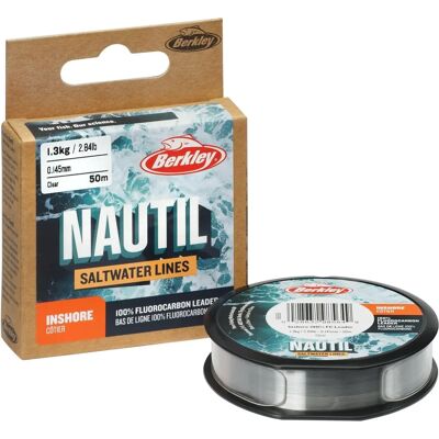 Leader Nautil FC Transparent - Ligne de pêche Leader Nautil FC Transparent - Ligne de pêche