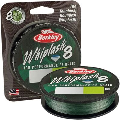 Berkley Berkley Whiplash 8 0.16MM Ligne de Pêche Verte - Publicité Berkley Berkley Whiplash 8 0.16MM Ligne de Pêche Verte - Publicité