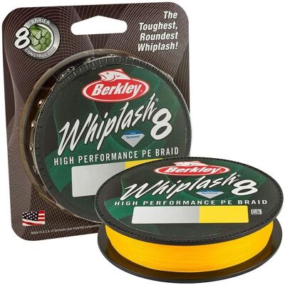 Berkley Yellow Whiplash 8 150m - Fishing Line Berkley Yellow Whiplash 8 150m - Fishing Line
