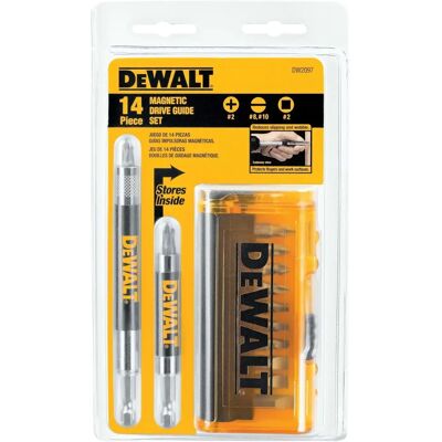 Set de destornilladores Dewalt DW2097CS - 14 piezas - Metal Set de destornilladores Dewalt DW2097CS - 14 piezas - Metal