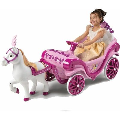 Huffy Prinzessinnen Kutsche Batterie Betrieben Kinderauto - 6V - Ride On Car Huffy Prinzessinnen Kutsche Batterie Betrieben Kinderauto - 6V - Ride On Car