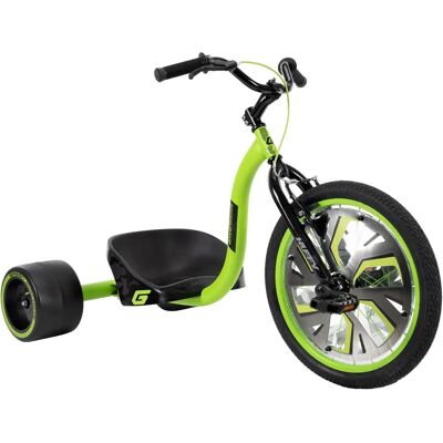 Huffy Green Machine Slider Tricycle Enfant - Vert/Noir - Publicité Huffy Green Machine Slider Tricycle Enfant - Vert/Noir - Publicité