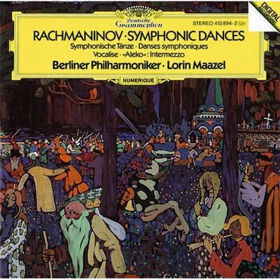 Deutsche Grammophon Rachmaninov Vocalise / Symphonische Tänze - Klassik CD Deutsche Grammophon Rachmaninov Vocalise / Symphonische Tänze - Klassik CD
