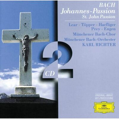 DUO Bach Johann Sebastian Bach St John Passion CD - Double CD - Allemand - Publicité DUO Bach Johann Sebastian Bach St John Passion CD - Double CD - Allemand - Publicité