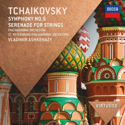 Decca Vladimir Ashkenazy - Virtuose: Sérénade pour cordes n° 5 de Tchaïkovski - Album de musique - Publicité Decca Vladimir Ashkenazy - Virtuose: Sérénade pour cordes n° 5 de Tchaïkovski - Album de musique - Publicité
