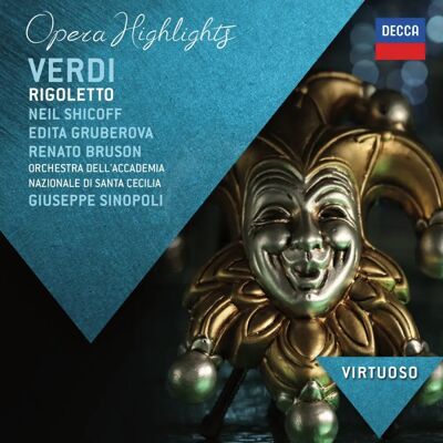 DECCA Rigoletto - CD audio - Usage - Publicité DECCA Rigoletto - CD audio - Usage - Publicité