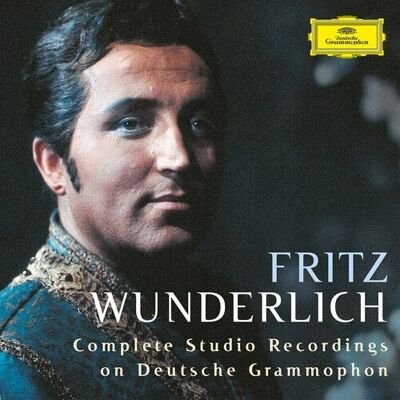 Deutsche Grammophon Fritz Wunderlich - 32 Disques - Album de Musique - Publicité Deutsche Grammophon Fritz Wunderlich - 32 Disques - Album de Musique - Publicité