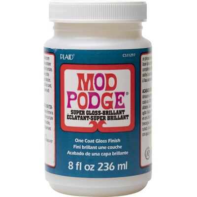 Plaid Mod podge Super Gloss 8 oz - Knutsel/Decoupage Lijm en Afwerking Plaid Mod podge Super Gloss 8 oz - Knutsel/Decoupage Lijm en Afwerking