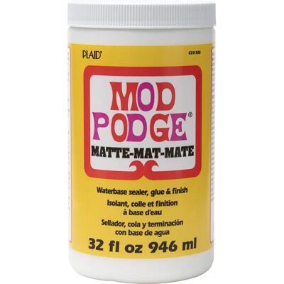 Mod Podge Matt Versiegelung, Kleber & Finish - 32 Fl Oz Mod Podge Matt Versiegelung, Kleber & Finish - 32 Fl Oz