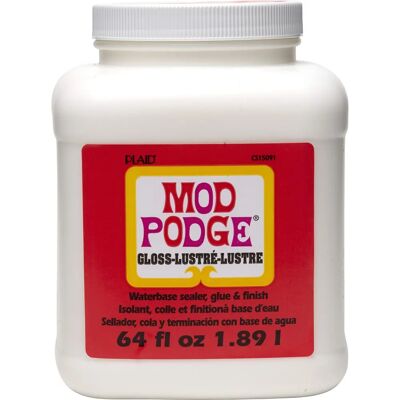 Plaid Mod Podge Gloss Waterbase Sealer - 64 oz - Craft & DIY Plaid Mod Podge Gloss Waterbase Sealer - 64 oz - Craft & DIY