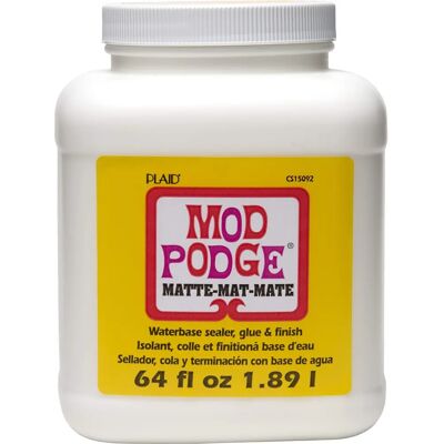 Mod Podge 64 Oz Opaco - Medium per découpage Mod Podge 64 Oz Opaco - Medium per découpage