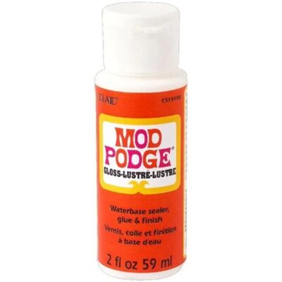 Plaid Mod podge gloss water base sealer - Sealer/Glue - White Plaid Mod podge gloss water base sealer - Sealer/Glue - White