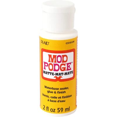 Mod Podge Vernis et Sélecteur Blanc - 2 oz - Vernis et Sélecteur Mod Podge Vernis et Sélecteur Blanc - 2 oz - Vernis et Sélecteur