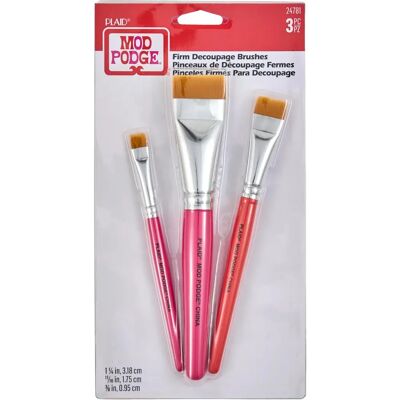 Mod Podge Decoupage Brush Set - Brush Set for Art and Gift Boxes Mod Podge Decoupage Brush Set - Brush Set for Art and Gift Boxes