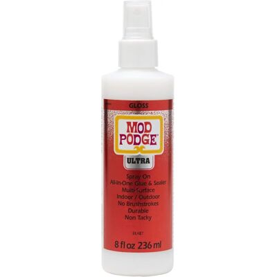 Mod Podge Ultra Gloss en Spray - Sealer - 8Oz - Tout-en-un Mod Podge Ultra Gloss en Spray - Sealer - 8Oz - Tout-en-un