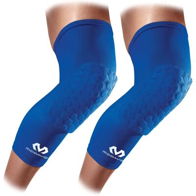 Modré Protector McDavid Hex Leg Sleeves XL Modré Protector McDavid Hex Leg Sleeves XL