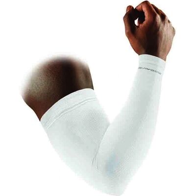 McDavid Elite Compression Arm Sleeve White - Unisex - Sleeve - Arm Sleeve McDavid Elite Compression Arm Sleeve White - Unisex - Sleeve - Arm Sleeve