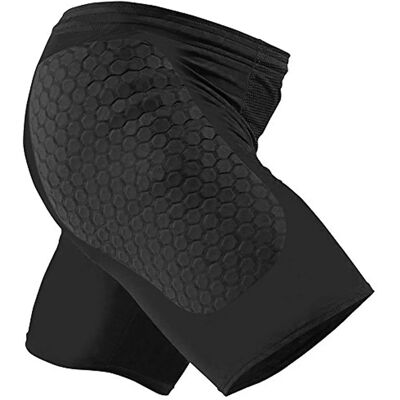 Shorts scorrevoli McDavid HexPad - Nero - Taglia L - Attrezzatura sport di contatto Shorts scorrevoli McDavid HexPad - Nero - Taglia L - Attrezzatura sport di contatto