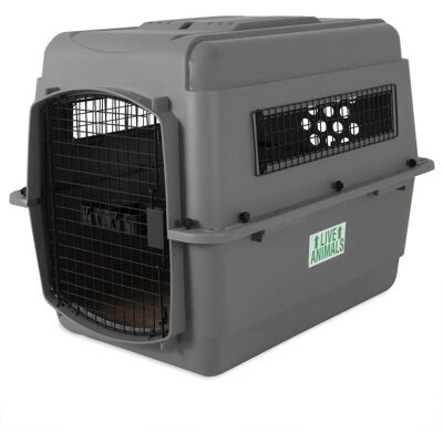Petmate Vari Kennel - Zwischengröße - 81cm x 57cm x 62cm - Haustiertransportbox Petmate Vari Kennel - Zwischengröße - 81cm x 57cm x 62cm - Haustiertransportbox