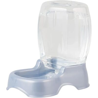 Pet Mate Pet Cafe Waterer - Pearl Silver/Grey - 2.8 L - Waterer Pet Mate Pet Cafe Waterer - Pearl Silver/Grey - 2.8 L - Waterer