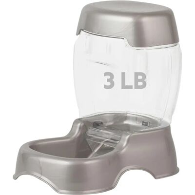 Pet Mate Petmate Cafe Pet Feeder - Pearl Tan - 3 lbs - Pet Feeder Pet Mate Petmate Cafe Pet Feeder - Pearl Tan - 3 lbs - Pet Feeder