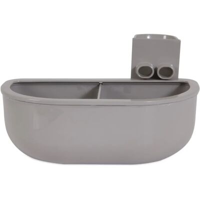 Pet Mate No Spill Kennel Cup Grey - Pet Water Cup Pet Mate No Spill Kennel Cup Grey - Pet Water Cup