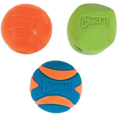 Chuckit! Fetch Medley Piłki dla Psów - Zestaw 3 Średnich Chuckit! Fetch Medley Piłki dla Psów - Zestaw 3 Średnich
