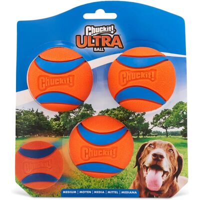 Chuckit! Ultra Ball - M 3 Pack Chuckit! Ultra Ball - M 3 Pack