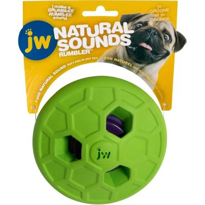 JW Pet jw Sons naturels Rumbler - Jouet pour chien - Publicité JW Pet jw Sons naturels Rumbler - Jouet pour chien - Publicité