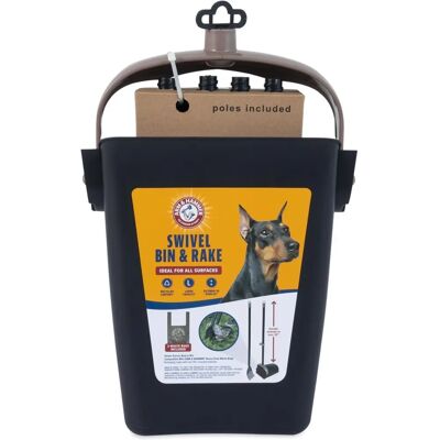 Arm & Hammer Black Pet Waste Cleanup Tool - Pet Waste Cleanup Tool Arm & Hammer Black Pet Waste Cleanup Tool - Pet Waste Cleanup Tool