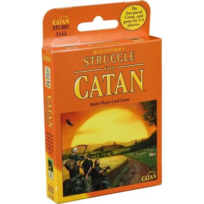 Catan - Struggle for Catan Card Game - Fast Paced Standalone for 2-4 Players Catan - Struggle for Catan Card Game - Fast Paced Standalone for 2-4 Players