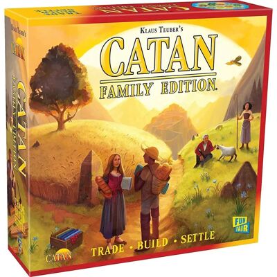 Jeu de Société Édition Familiale Catan - Recto Verso, 3-4 Joueurs - Publicité Jeu de Société Édition Familiale Catan - Recto Verso, 3-4 Joueurs - Publicité