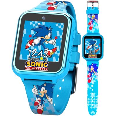Montre intelligente pour enfants Sonic The Hedgehog SNC4055AZ avec caméra et jeux - Publicité Montre intelligente pour enfants Sonic The Hedgehog SNC4055AZ avec caméra et jeux - Publicité