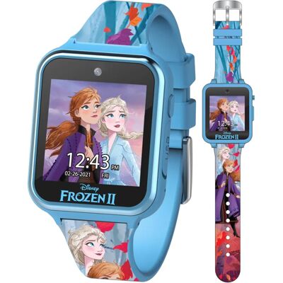 Montre connectée Disney Frozen Accutime P000904 - Fille - Bracelet en caoutchouc - Smartwatch - Plexiglas - Publicité Montre connectée Disney Frozen Accutime P000904 - Fille - Bracelet en caoutchouc - Smartwatch - Plexiglas - Publicité