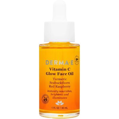 Derma E Vitamin C Glow Ansiktsolja - 30ml/1oz - Ljus, Närande, Vegansk Derma E Vitamin C Glow Ansiktsolja - 30ml/1oz - Ljus, Närande, Vegansk