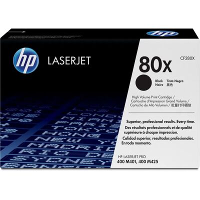 HP - CF280X - Fekete - Nagy kapacitású tonerkazetta HP - CF280X - Fekete - Nagy kapacitású tonerkazetta