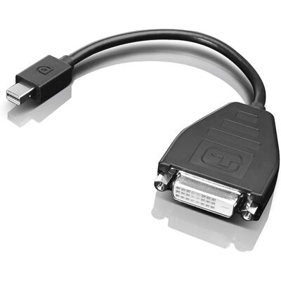 Lenovo 0B47090 Mini DisplayPort till DVI-D-Adapter - 20cm - Svart Lenovo 0B47090 Mini DisplayPort till DVI-D-Adapter - 20cm - Svart