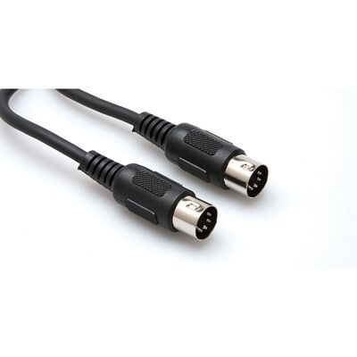 Hosa Technology MID-315BK 4,57 m Czarny kabel audio - Kabel MIDI Hosa Technology MID-315BK 4,57 m Czarny kabel audio - Kabel MIDI